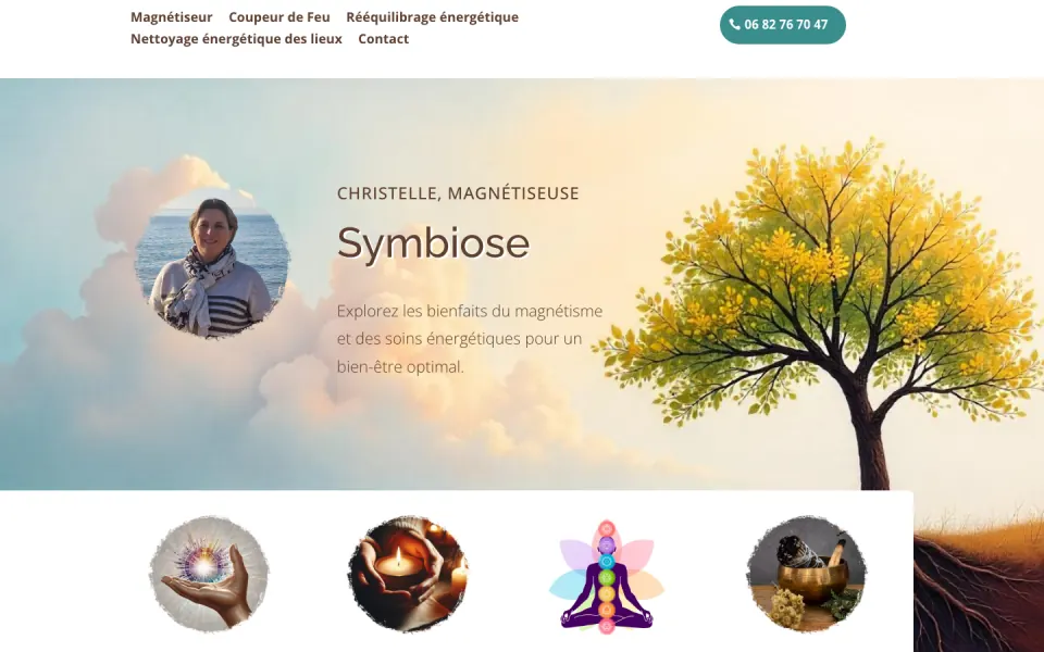 Site internet Symbiose à La Rochelle